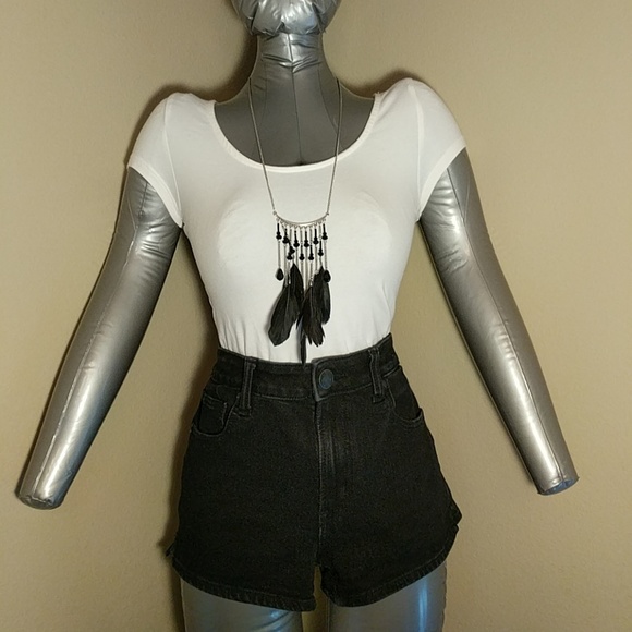 Aeropostale strappy back white tee - Picture 2 of 6